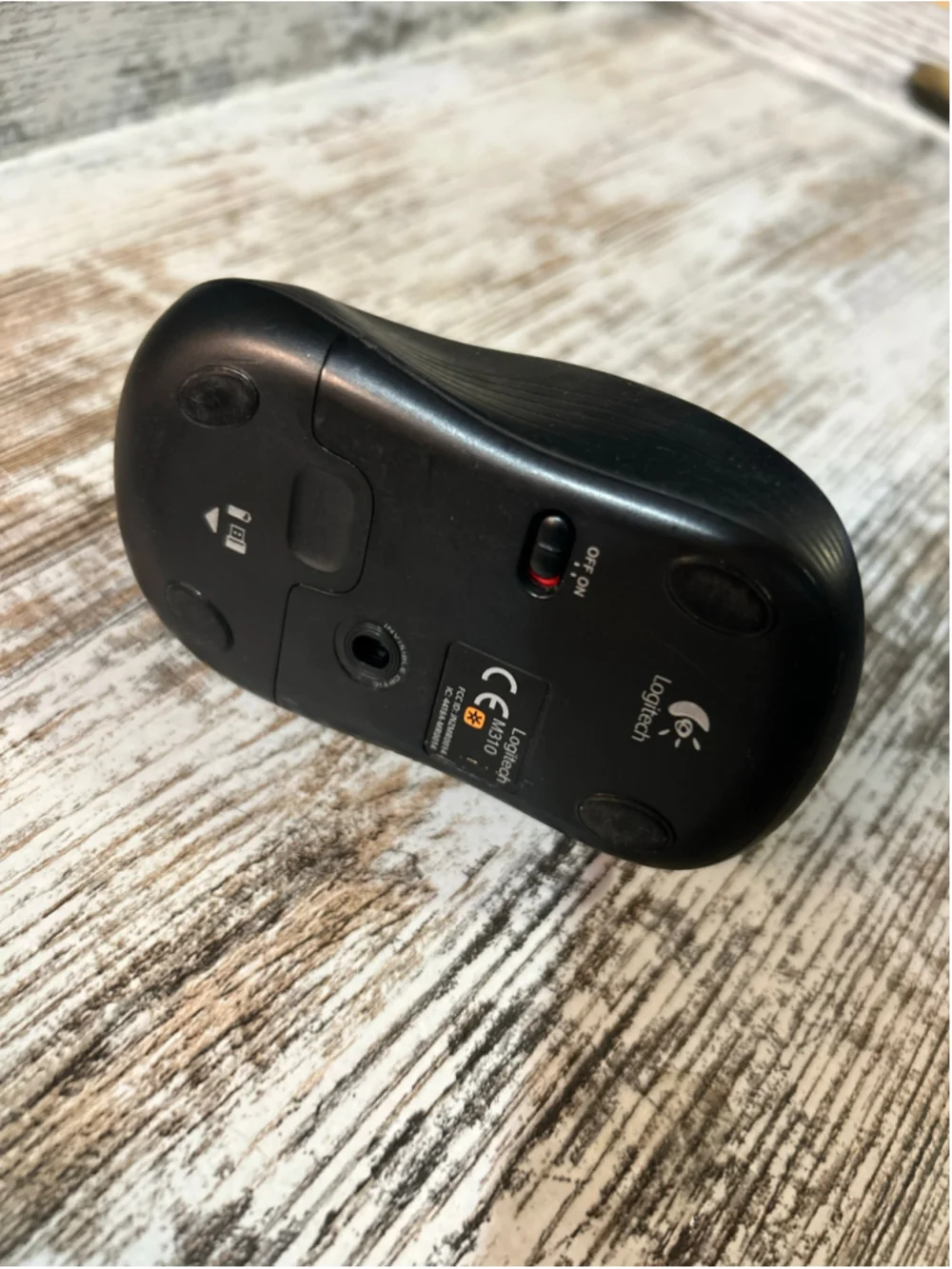 Logitech M310 Wireless Mouse One Size Blue and Black